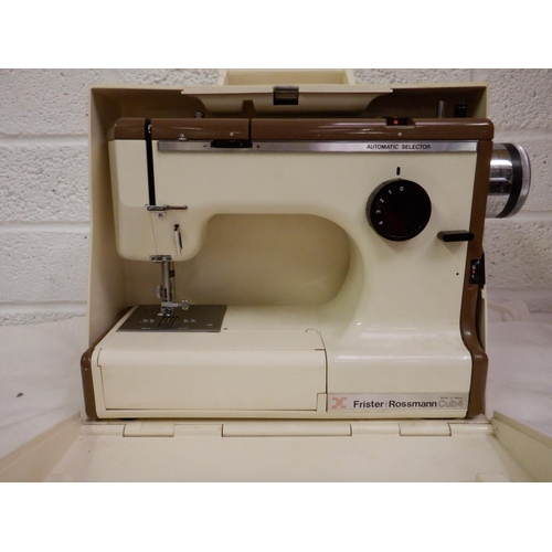 255 - Frister Rossmann Club 4 Sewing Machine in Case