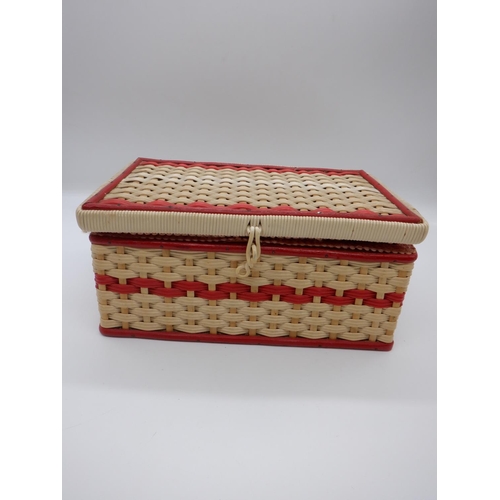 339b - A Vintage Sewing Box and Contents