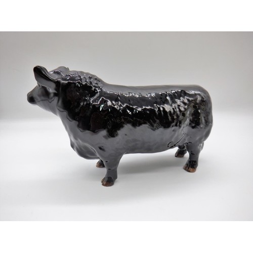 65a - Beswick Aberdeen Angus Cow - has slight paint chip to ears