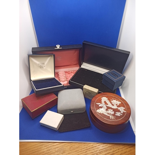 126c - Bag of Jewellery Boxes and Misc