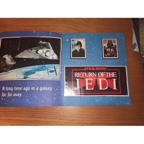 51 - Return of the Jedi Panini sticker album, complete. Published in 1983 by Lucasfilm.