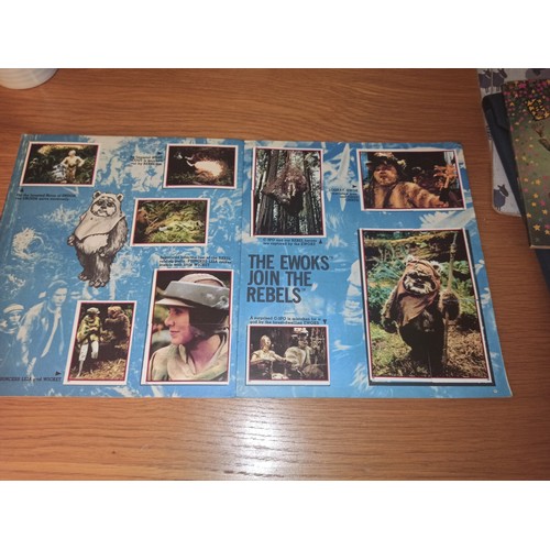 51 - Return of the Jedi Panini sticker album, complete. Published in 1983 by Lucasfilm.