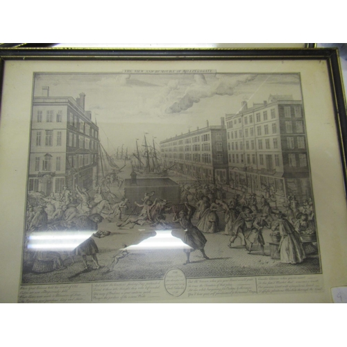 394T - A Quantity of Vintage Framed Engravings of London Scenes