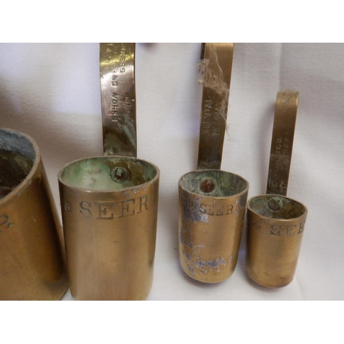 67 - A Set of Indian Scoop Measures