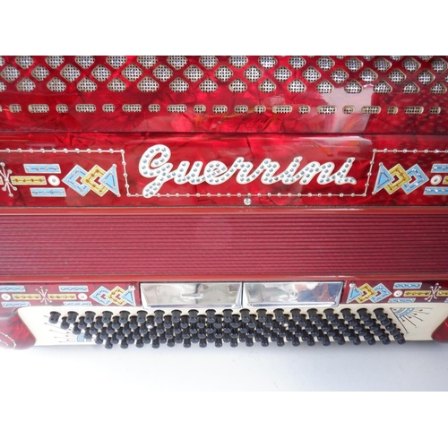 220m - Guerrini (Superior Brand) Full Sized Accordion in Case