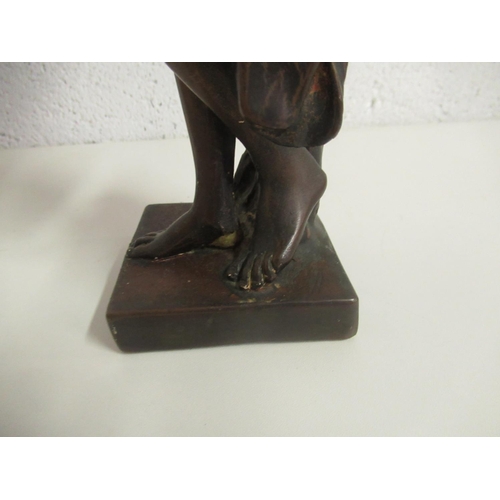 251 - A Bronze figurine of a nude lady 35cm Tall (slight damage to heel of foot as pictured)