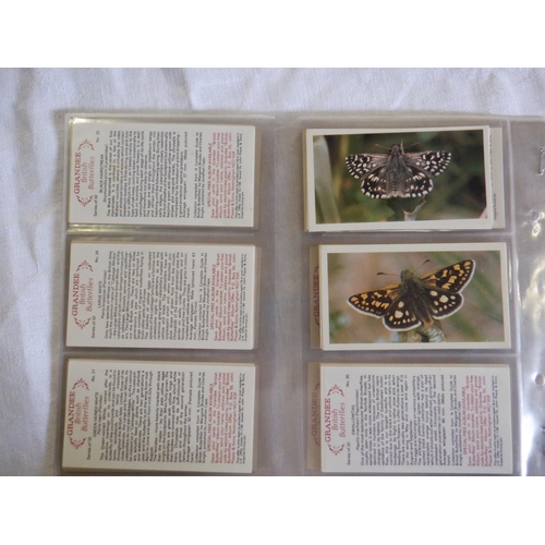 40 - Category - Butterflies, Insects etc.: Players 50 x Butterflies, Player 50 x Butterflies and Moths, S... 