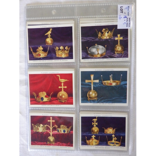 106 - Category - Kings & Queens:  Wills 50 x Coronation Series, Wills 50 x Historic Events, Plays L25 x Tr... 