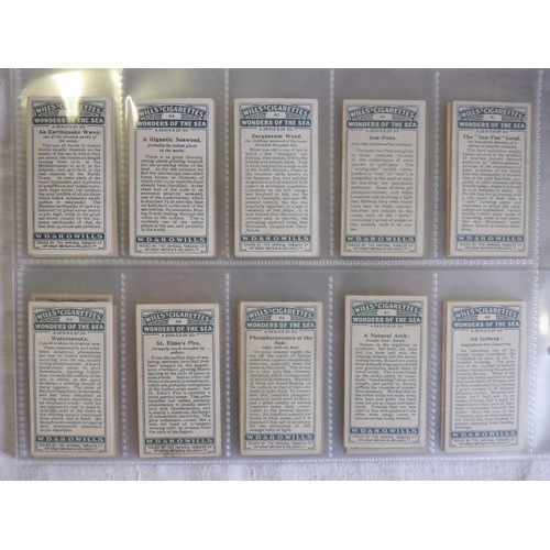 112 - Category - Shells & Fish: Wills 25 x  1st Series Pond and Aquarium Unissued and 25 x 2nd Series , Ke... 