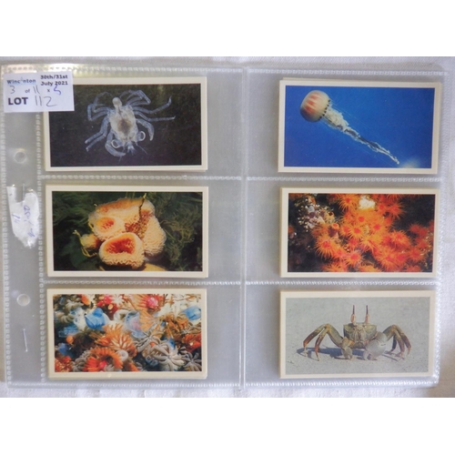 112 - Category - Shells & Fish: Wills 25 x  1st Series Pond and Aquarium Unissued and 25 x 2nd Series , Ke... 