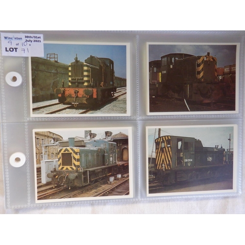 71 - Category - Loco's Railways:  Brownes Tea 25 x History of the Railways 1st Series and 25 x History of... 