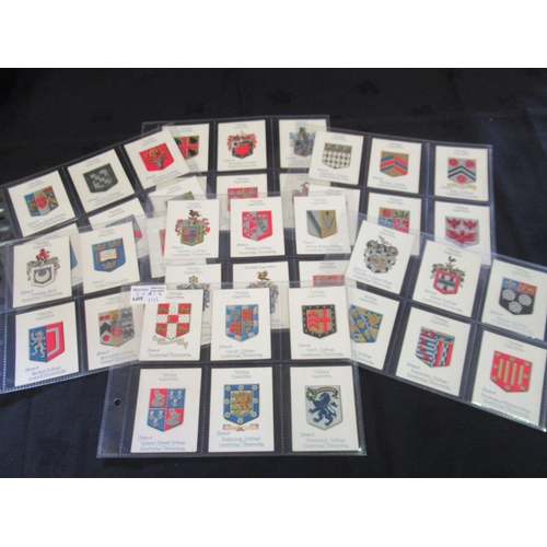 141 - Category -Places, Castles etc. : Player 25 x Napoleon, Wills M42 x Arms of Oxford and Cambridge, Cav... 