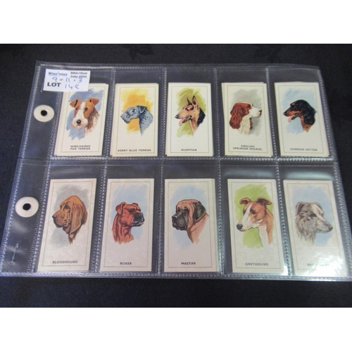 148 - Category - Cats & Dogs: 25 x Dogs Heads, Eopl M30 x Dogs, Cofton.col 25 x Dogs 3rd Series, Cofton. c... 