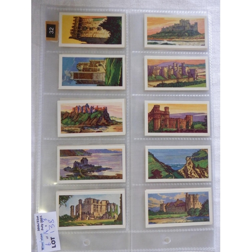 138 - Category -Places, Castles etc. :  Churchman x 25 Catherdrals & Churches,   Senior Service M48 x Brit... 