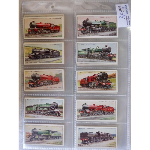 72 - Category - Loco's Railways: Coach House Studio  Collectors Miniatures 50 x Railway Locomotives, Coll... 