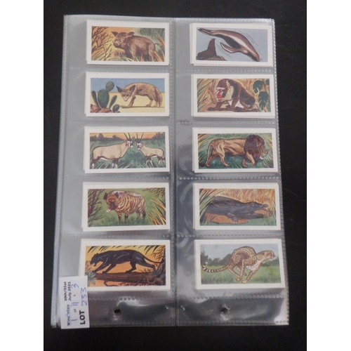 233 - Category -  The World Of Nature: Mills 25 x Wild Animals, Mills 25 x A Nature Series, Lloyd 25 x Zoo... 