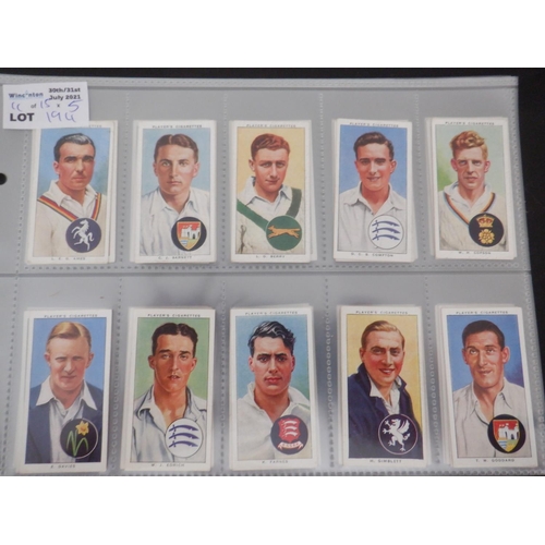 194 - Category -Cricket & Sport: Player 50 x Speedway Riders, Wills 50 x Cricketers 2nd Series, Wills 50 x... 