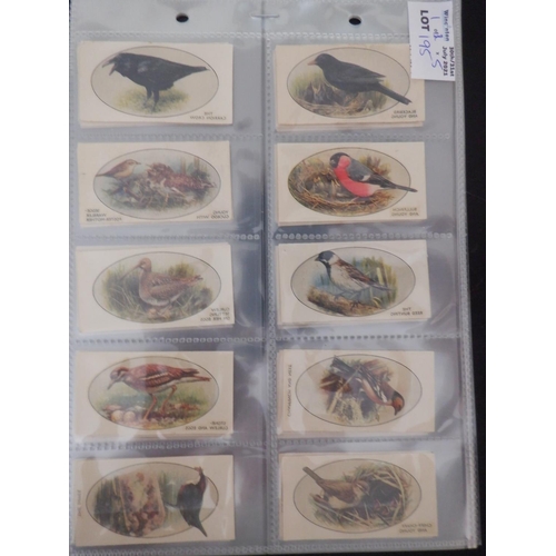 195 - Category -Birds: Player 50 x Wild Birds Transfers, Players M25 x Game Birds and Wild Fowl. Book Pric... 