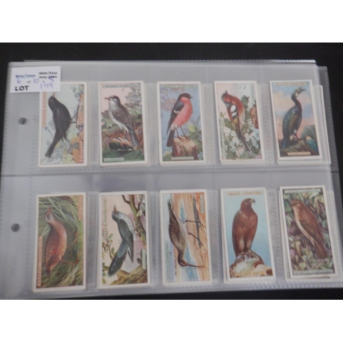 199 - Category -Birds: Mills  25 x Tropical Birds, Typhoo 20 x By Pond and Stream - Blank Backs, Doctor Ce... 