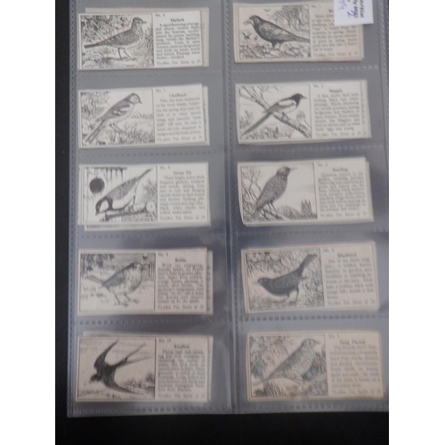 199 - Category -Birds: Mills  25 x Tropical Birds, Typhoo 20 x By Pond and Stream - Blank Backs, Doctor Ce... 