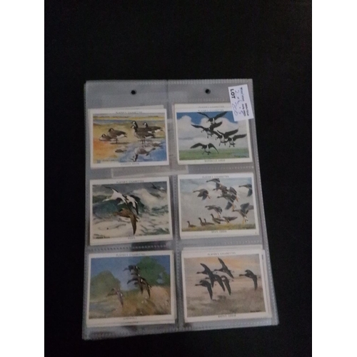 200 - Category -Birds: Player 50 x Wild Birds, Player M25 x Wild Fowl, Phillips 50 x British Birds and The... 