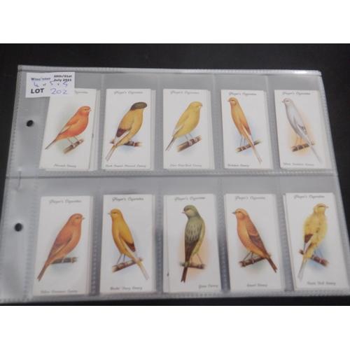 202 - Category -Birds: Shell M60 x Discover Australia Birds, Barratt 25 x Cage & Aviary Birds, Carroll 25 ... 