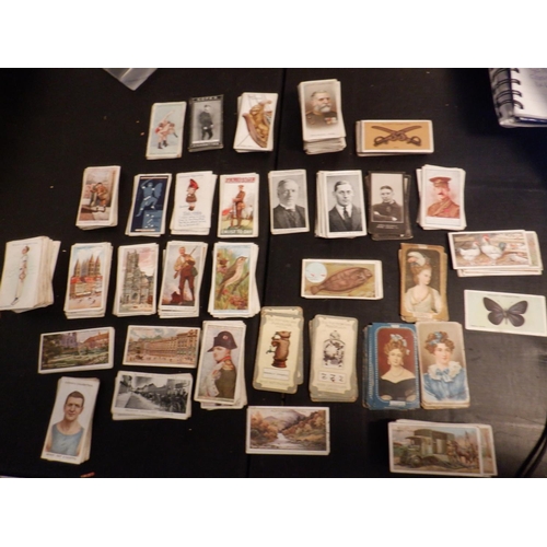 79 - A Large Selection of Cigarette Cards to include: Wills - Allied Army Leaders 49/50 ( missing no. 25)... 