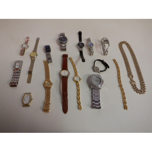 1451 - Selection of Mainly Ladies Dress Watches and Some Bracelets of Various Designs