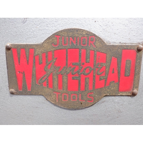 1468 - Whitehead Junior 240v Single Phase  Band Saw 150mm Depth of Cut mounted on  Cast Iron Two Wheel Tabl... 