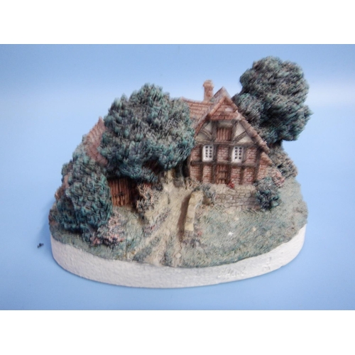 1487 - A Collection of Danbury Mint 'County Village Collection' dioramas x 8 - some damaged