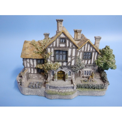 1487 - A Collection of Danbury Mint 'County Village Collection' dioramas x 8 - some damaged