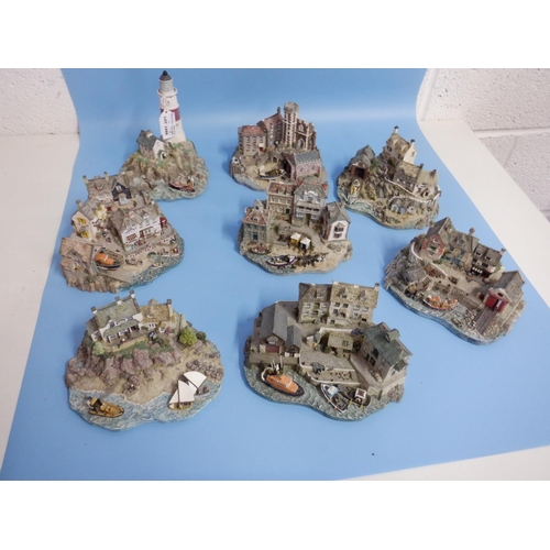 1488 - A Collection of Danbury Mint RNLI Dioramas