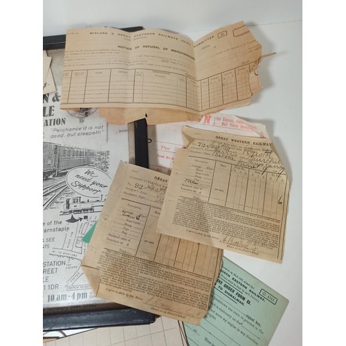 761 - GWR Railway Tickets and Ephemera