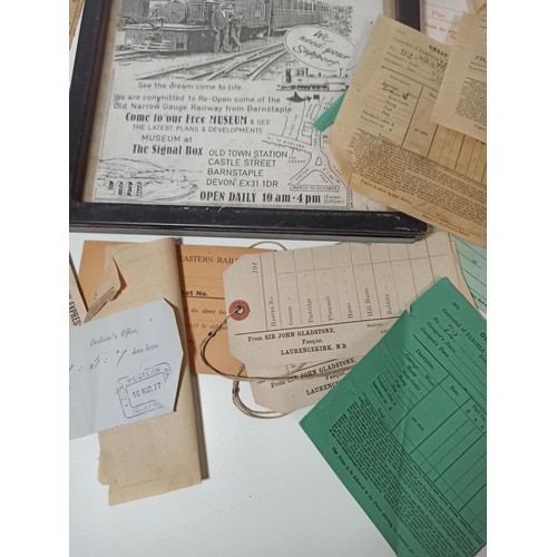 761 - GWR Railway Tickets and Ephemera