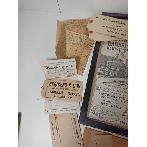 761 - GWR Railway Tickets and Ephemera