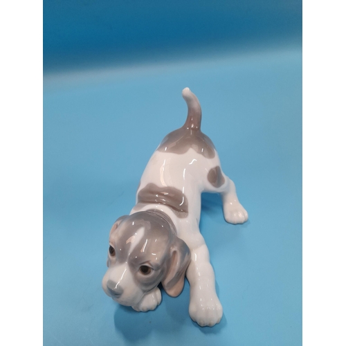 69 - Lladro 1070 Playful Puppy - Perfect Condition