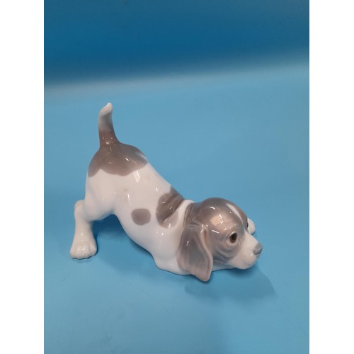 69 - Lladro 1070 Playful Puppy - Perfect Condition