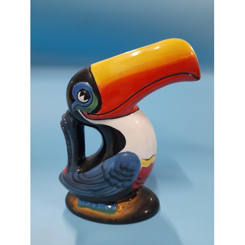 520 - Guinness Toucan Ceramic Jug G0047 15cm, plus Large Toucan Ceramic Jug G0046  21cm and a Pint Guinnes... 