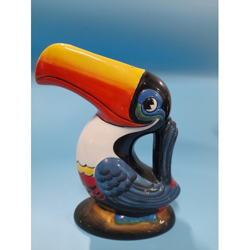 520 - Guinness Toucan Ceramic Jug G0047 15cm, plus Large Toucan Ceramic Jug G0046  21cm and a Pint Guinnes... 