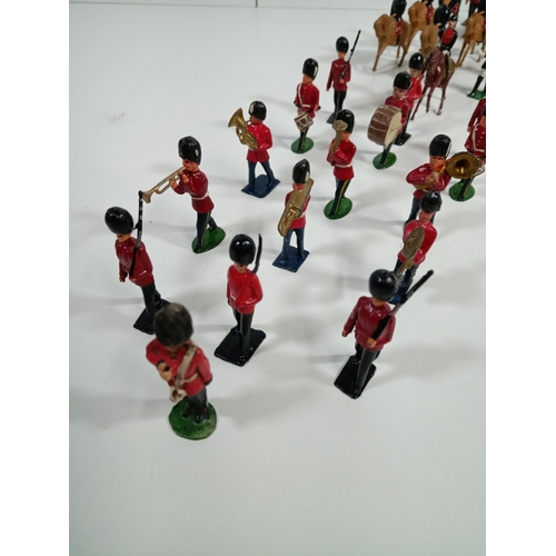 568 - A Group of Britain's Painted Lead Toy Soldiers inc. Horse Guards, Cold Stream Guard Band etc.