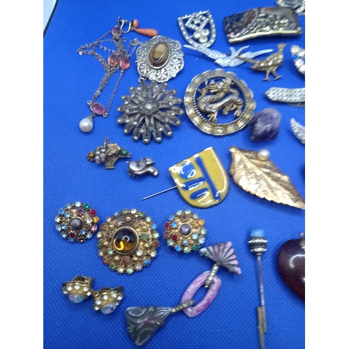 334 - An Assortment of Costume Jewellery