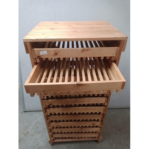 81 - An Apple Storer 122 x 58 x 49cm