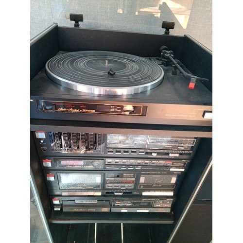 404 - Fisher Component Hi Fi Unit with ST - 55D Record Plater