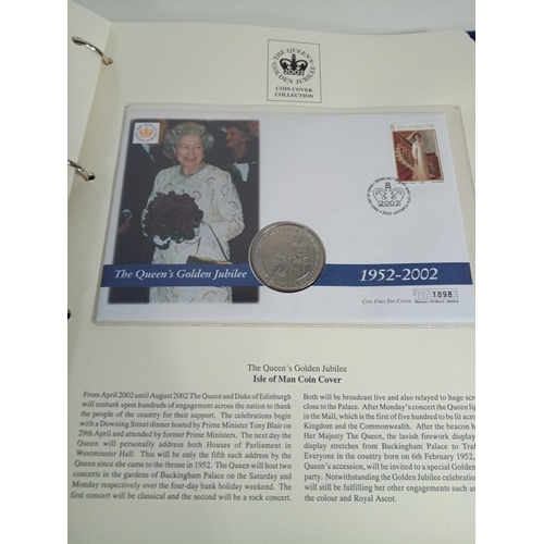 448 - Queen Coin Cover Collection and Flight and Aviation in 7 Albums, plus Golden Jubilee