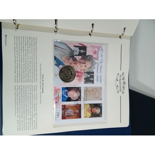 448 - Queen Coin Cover Collection and Flight and Aviation in 7 Albums, plus Golden Jubilee