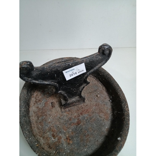 795 - A Cast Iron Metal Boot Scraper