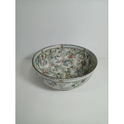 807 - A Royal Coronaware Rosette Bowl 25cm Diameter