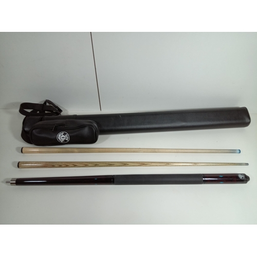 87 - A Jonny 8 Ball Pool/Snooker Cue and Case