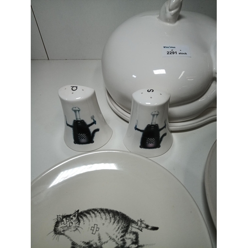 788 - Cat Themed China and Porcelain Including Port Merion Sale and Pepper