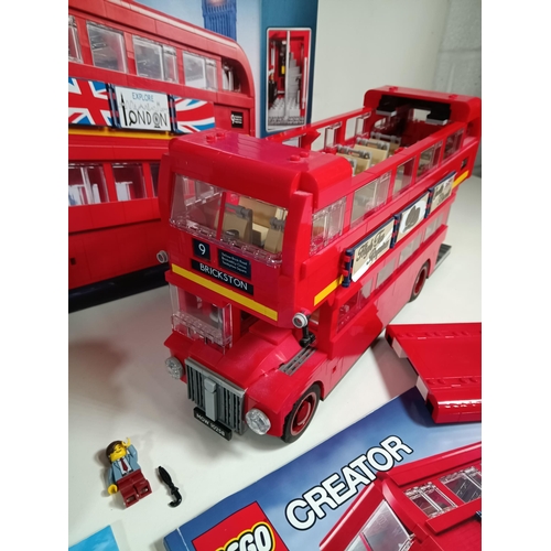 542 - A Lego Greater London Bus and Beetle Car